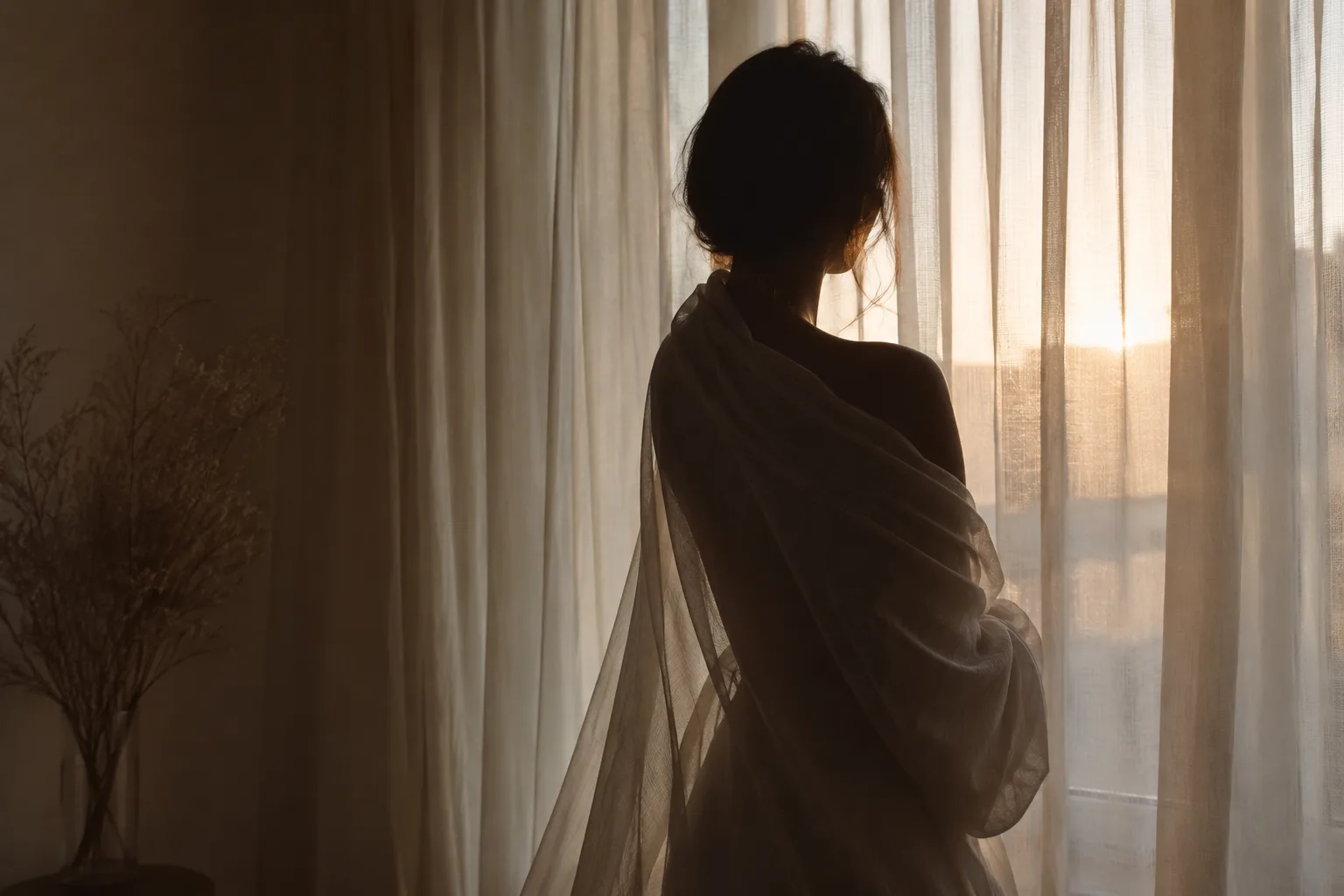 Beim Boudoir entscheidest du die Sichtbarkeit — komplett privat, anonym oder mit Gesicht
